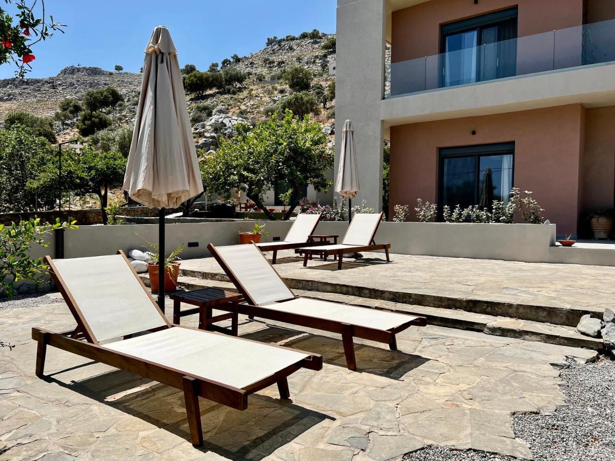 Petra Residences In Lindos Exterior photo